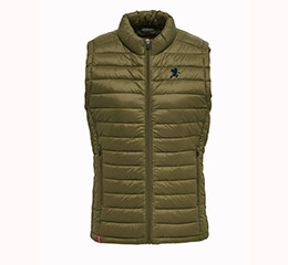 Fibervest til damer Grøn/Sort