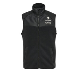 Vest Teddyfleece Grå/Sort